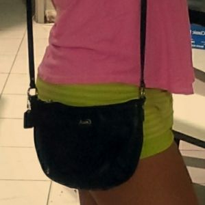 Coach leather crossbody